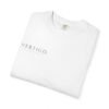 vertigo v monogram t shirt — minimalist gothic logo tee