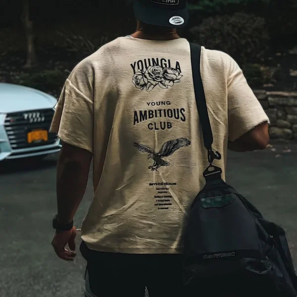 camiseta overzice de entrenamiento marca youngla