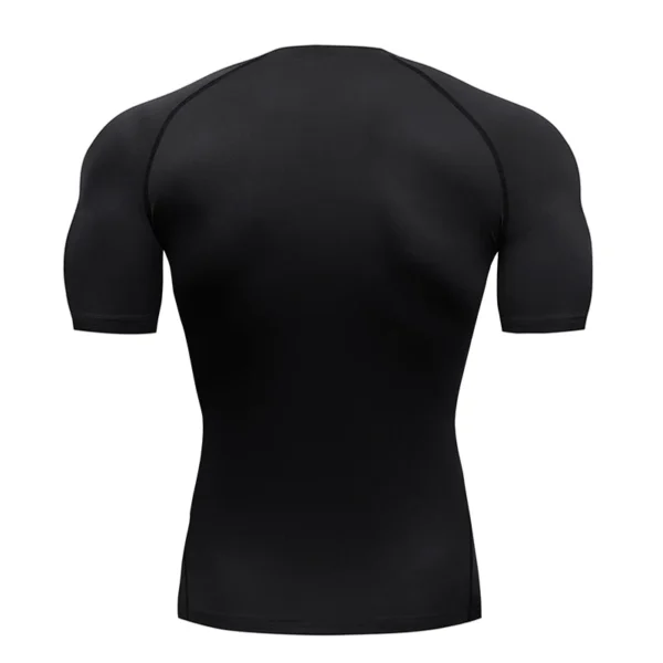 summer sports tops quick dry men's compression shirt short sleeve second skin gym workout short fitness running t shirt men wear